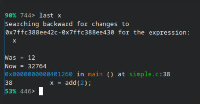 How to Jump to the Last Time a Variable Was Changed Using Undo’s ‘last’ Command